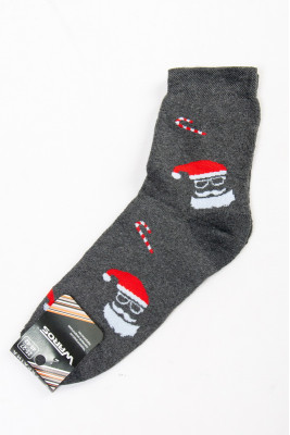 Шкарпетки чоловічі повна махра "Santa" 